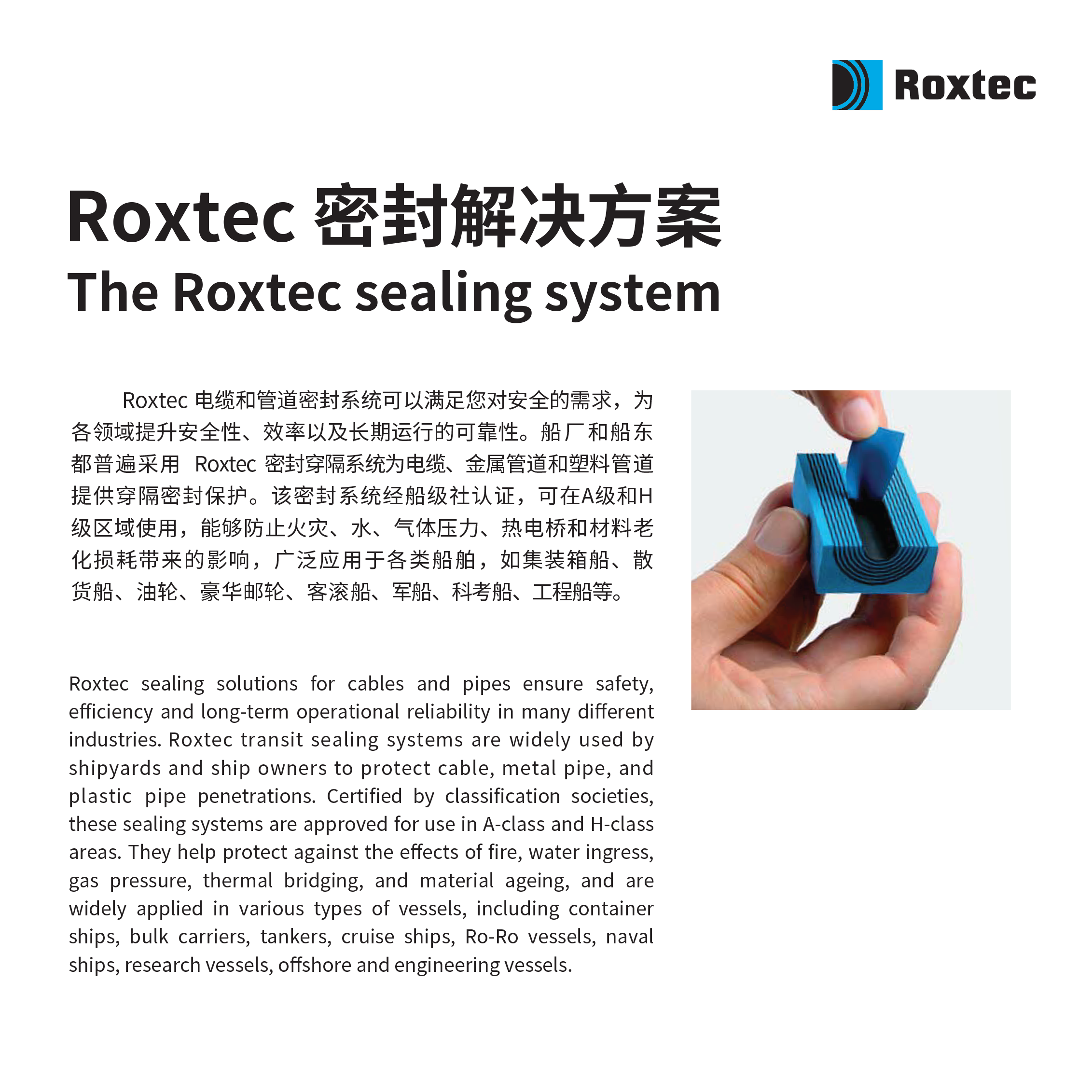 Cable and Pipe Sealing Systems